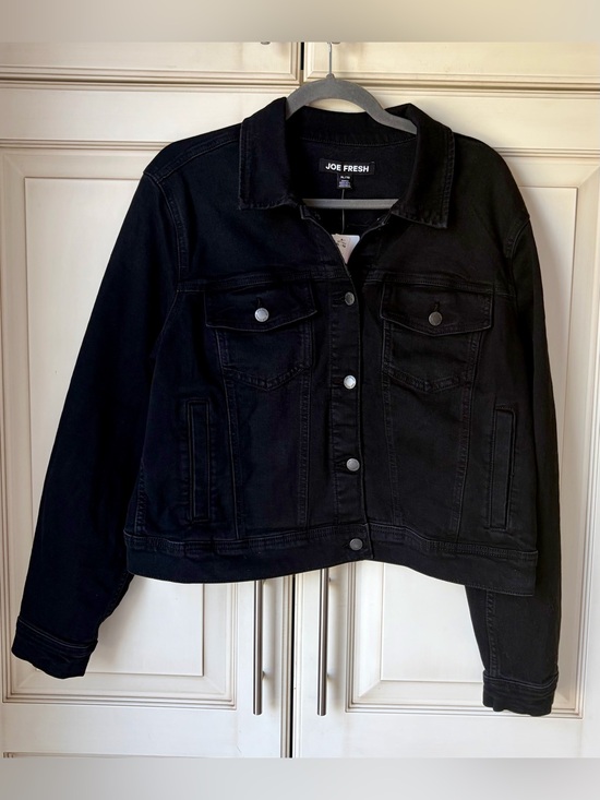 Joe Fresh Jackets & Blazers - NWT Joe Fresh Black Denim Jacket - Button Front. XL. Retails $39+ tax